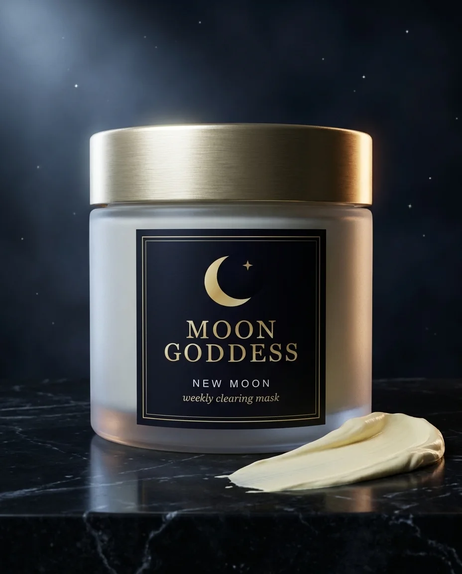 New Moon weekly clearing mask